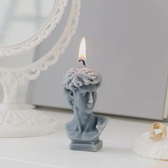 Mini David Decorative Candle