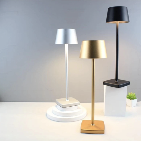 Dainty Waterproof LED Table Lamp with Rechargeable Batteries