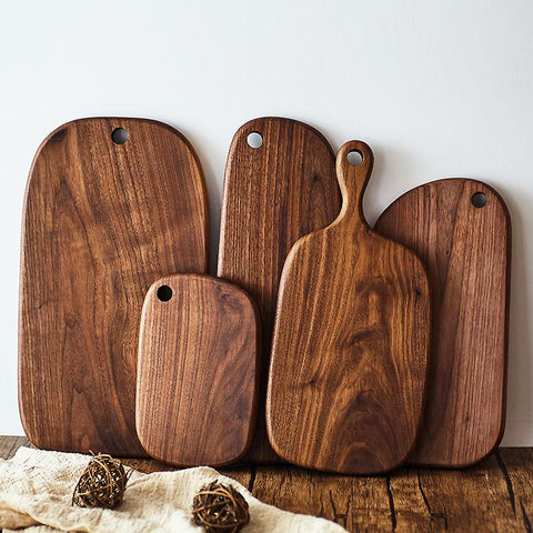 Natural Black Walnut Cutting Boards & Trays gift under 50