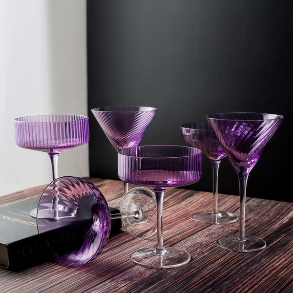 Golden Fantasy Glasses: Luxury Glassware Collection for Stylish Entertaining