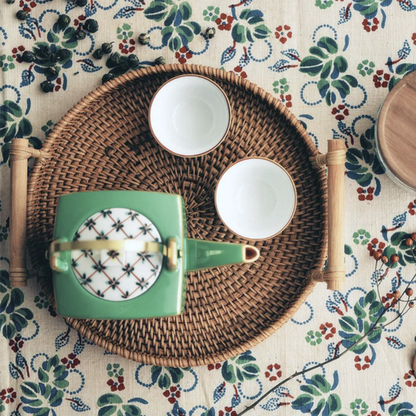 Speckled Organic Shaped Egg Tray