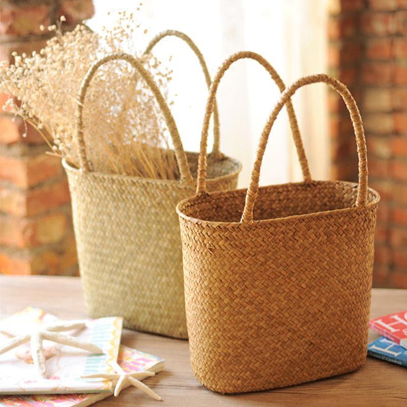 Bibi Wicker Tote