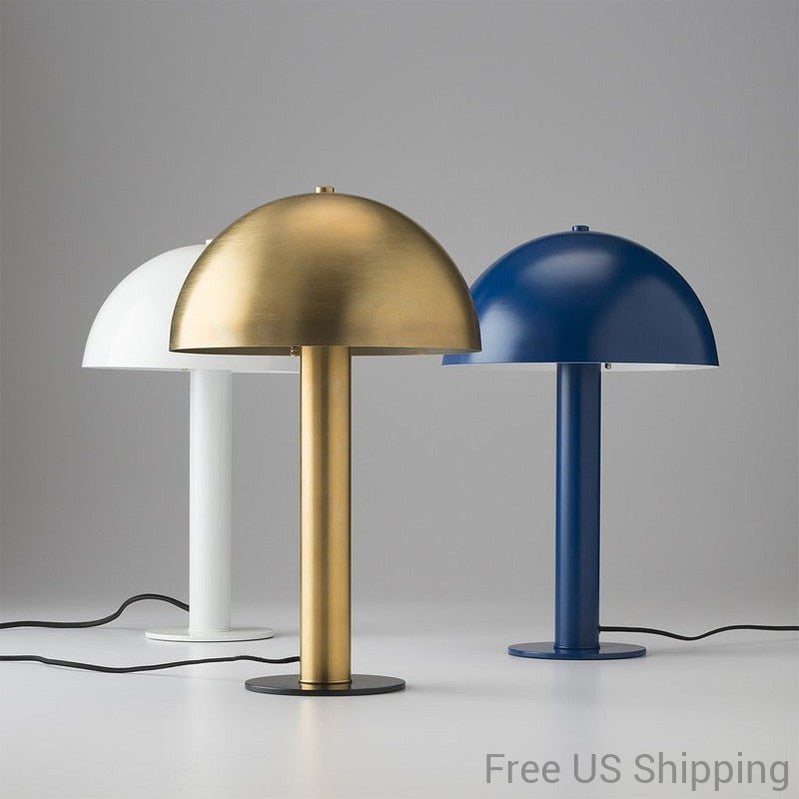 lampe-de-table-champignon-retro-en-metal