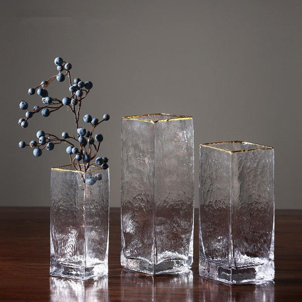 Abstract Drip Glass Vase: Elegant, Eco-Friendly, and Durable Home Decor