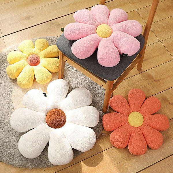 Flower Knot Soft Cotton Knit Pillows