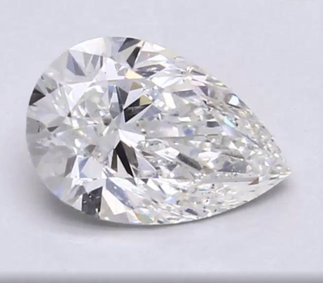 Pear Brilliant Diamond 2.01 CT G, SI1, With GIA Certificate