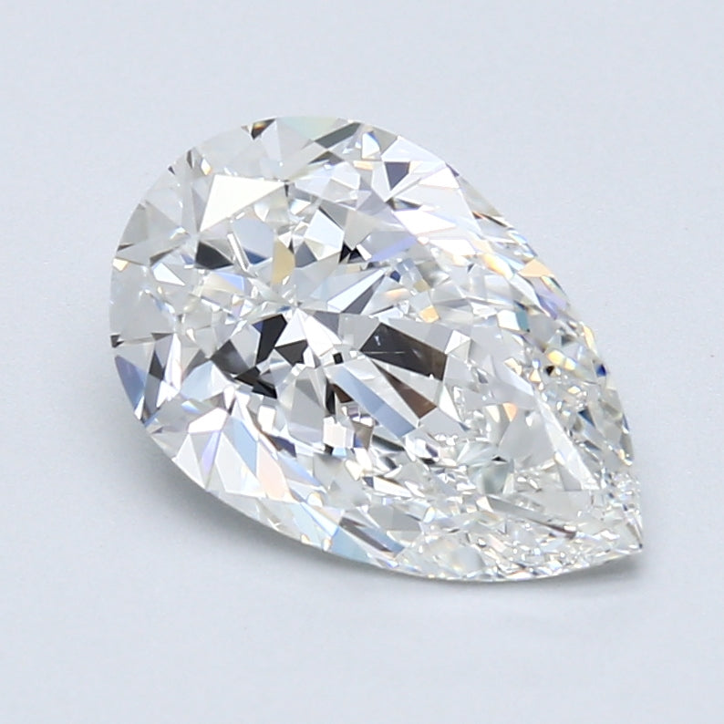 Pear Brilliant Diamond 2.3 CT F, VS2, With GIA Certificate