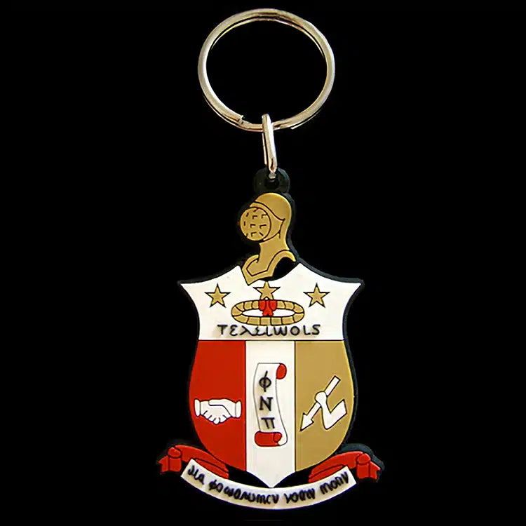 G842-KAPPA ALPHA PSI PVC CREST KEY CHAIN 175