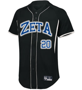 Zeta Phi Beta Grizzly-Game7 Baseball Jersey