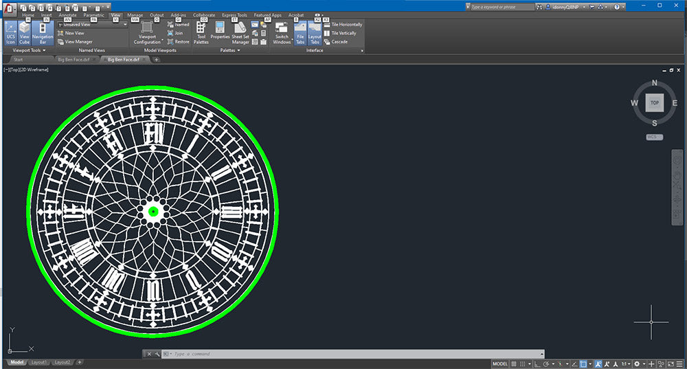 Making A Custom Clock Face With Laser Engraving Laminate Sheets design