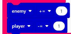 Python Blockly Increment Decrement Variables