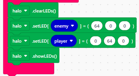 Python Blockly Update LEDs