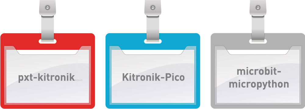 Kitronik On GitHub - A Beginners Guide name badges