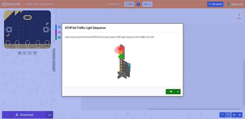 Free Online MakeCode Tutorials For STOP:bit for micro:bit 1