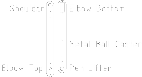 Pico Robot Arm CAD Design