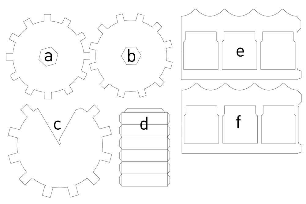 simple servo starter pack carousel parts