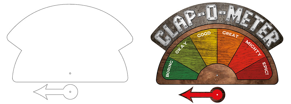 simple servo clap o meter design