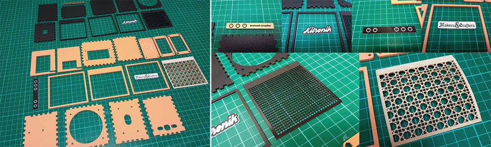 kitronik bluetooth amp module custom guitar amp enclosure  parts