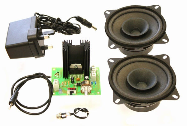 Kit amplificatore stereo deluxe - Kitronik