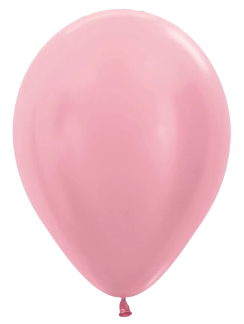 11" Sempertex Satin Pearl Pink Latex Balloons | 100 Count