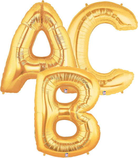 where to get gold letter balloons