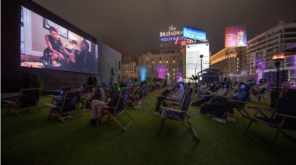 Open Air Film screenings Los Angeles