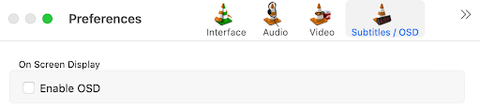 How to Disable OSD in VLC on Mac