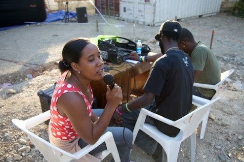 outdoor movies haiti