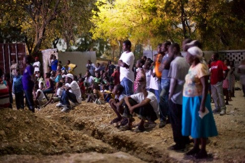 outdoor movies haiti