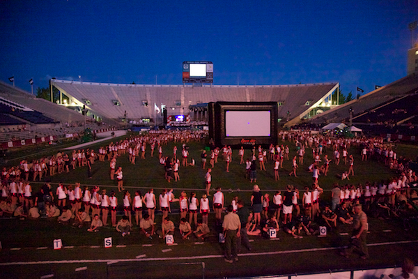 Stadium of Fire - Open Air Cinema Outdoor Inflatable Screens