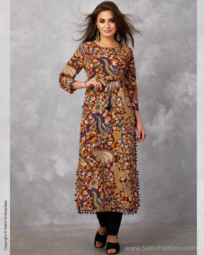 CD-NSR365 Kalam long kurtha – sakhifashions