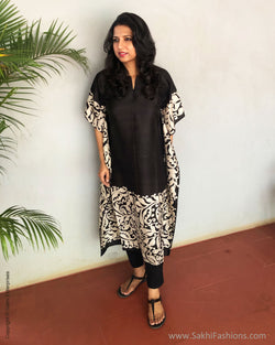 batik kaftan dress