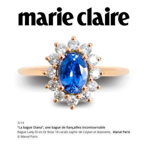 La bague Diana une bague de fiançailles incontournable Marie Claire