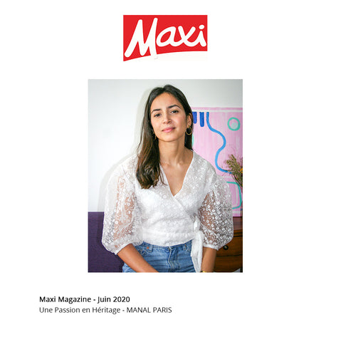 Maxi Magazine Manal Paris joaillerie parisienne