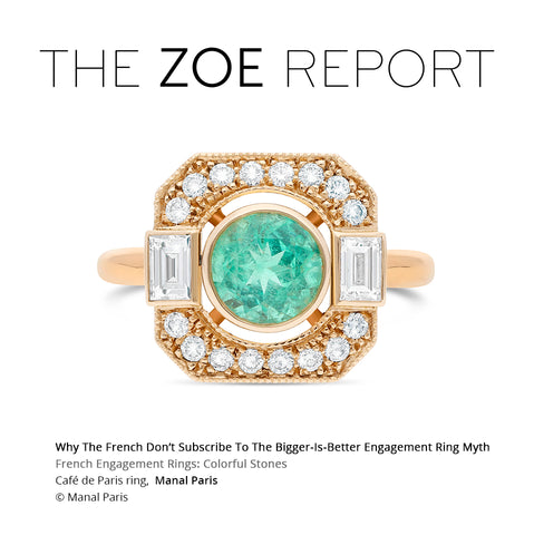 Why The French Don’t Subscribe To The Bigger-Is-Better Engagement Ring Myth The Zoe Report