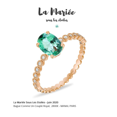 louisa la mariée sous les étoiles Manal Paris joaillerie parisienne bagues alliances écologiques en or recyclé