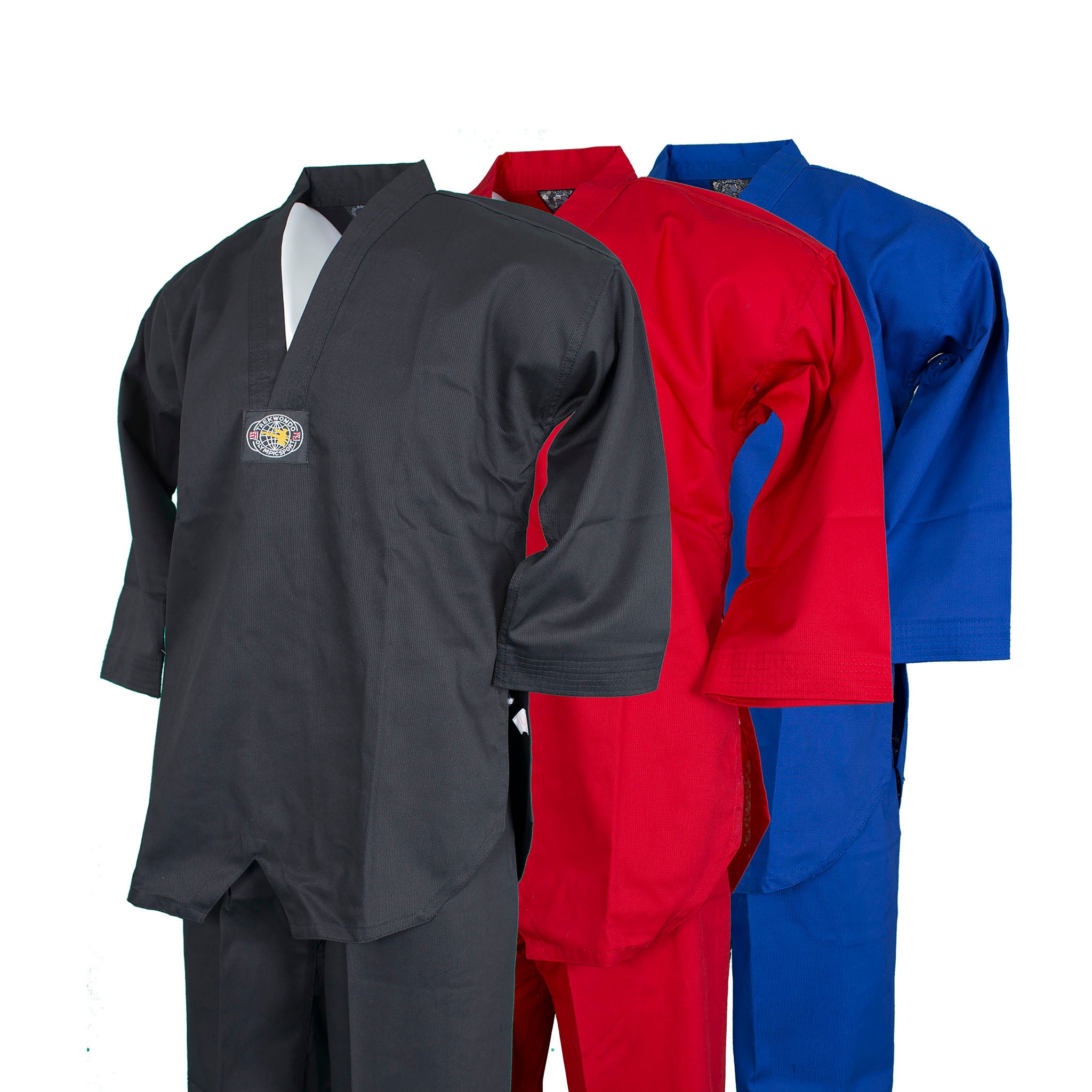 BMA Ribbed Fabric V-Neck Color Uniform - Best Martial Arts / MOOTO USA