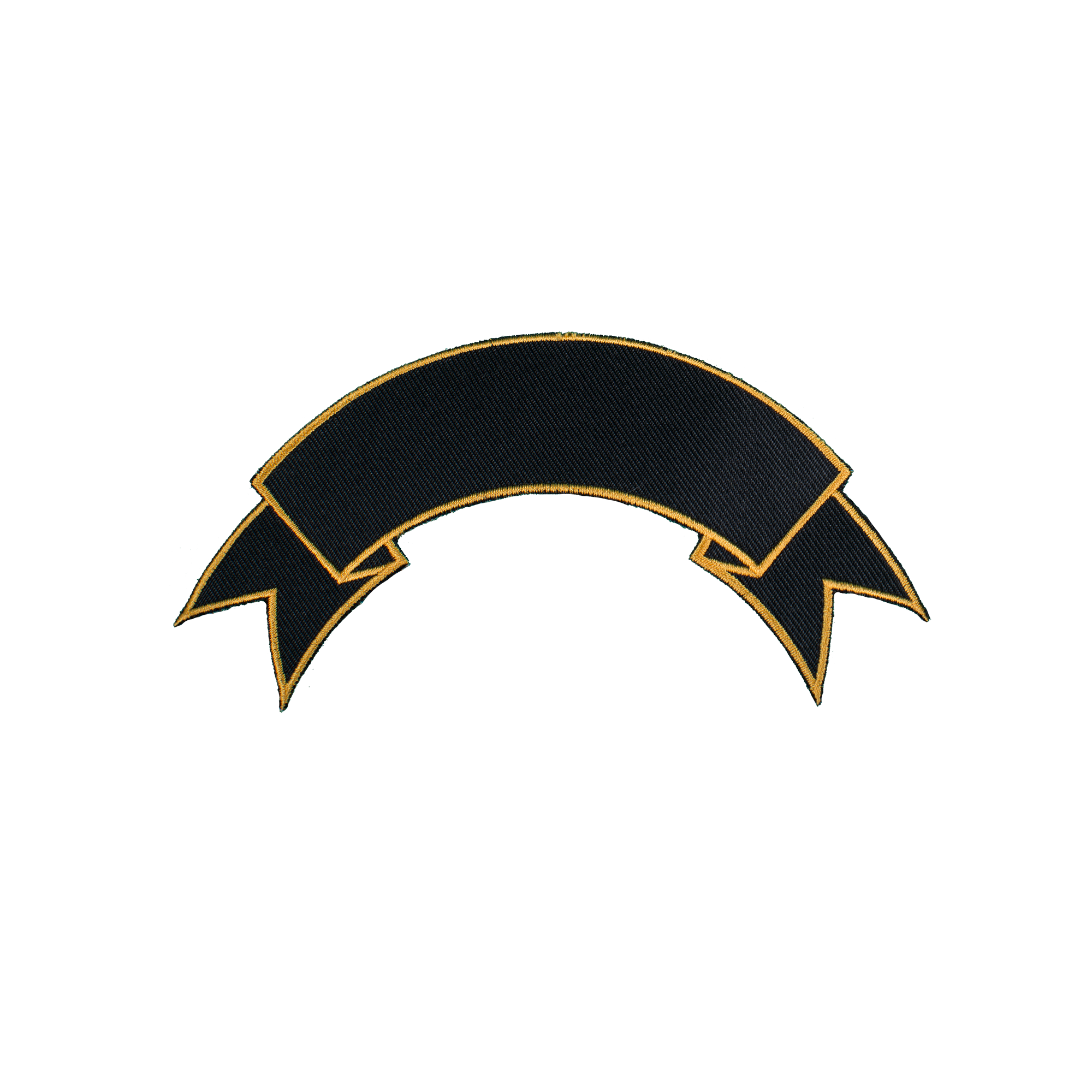 Blank Name Patch Curve Shape - Best Martial Arts / MOOTO USA