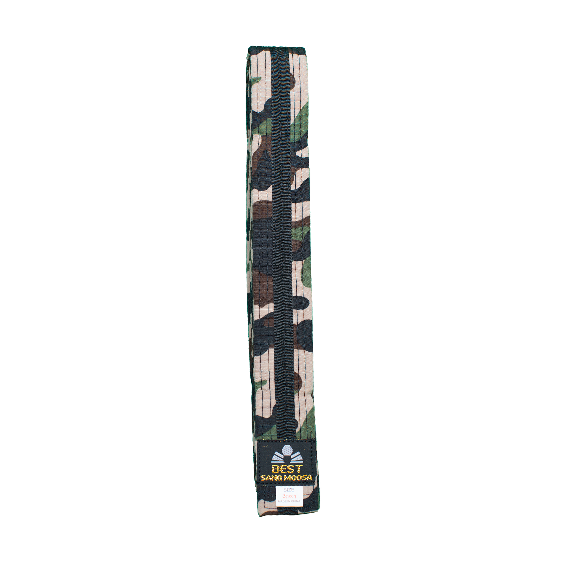 bma-camouflage-belt-with-black-stripe-best-martial-arts-mooto-usa