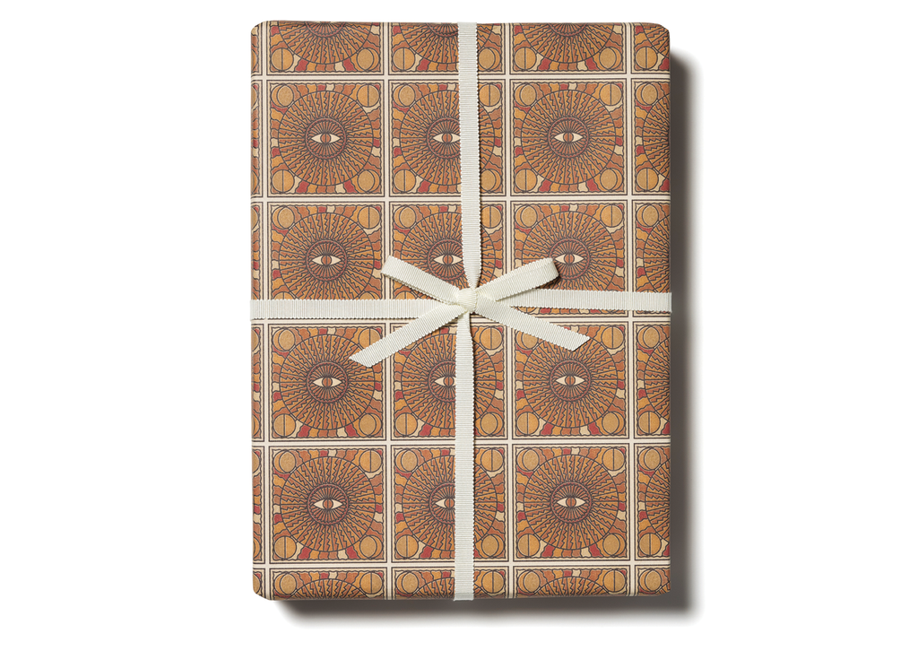 Santa Chimney Wrapping Paper Sheets - Magnolia