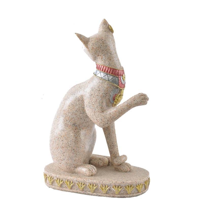 Statuette Egyptienne De Chat La Porte Du Bonheur