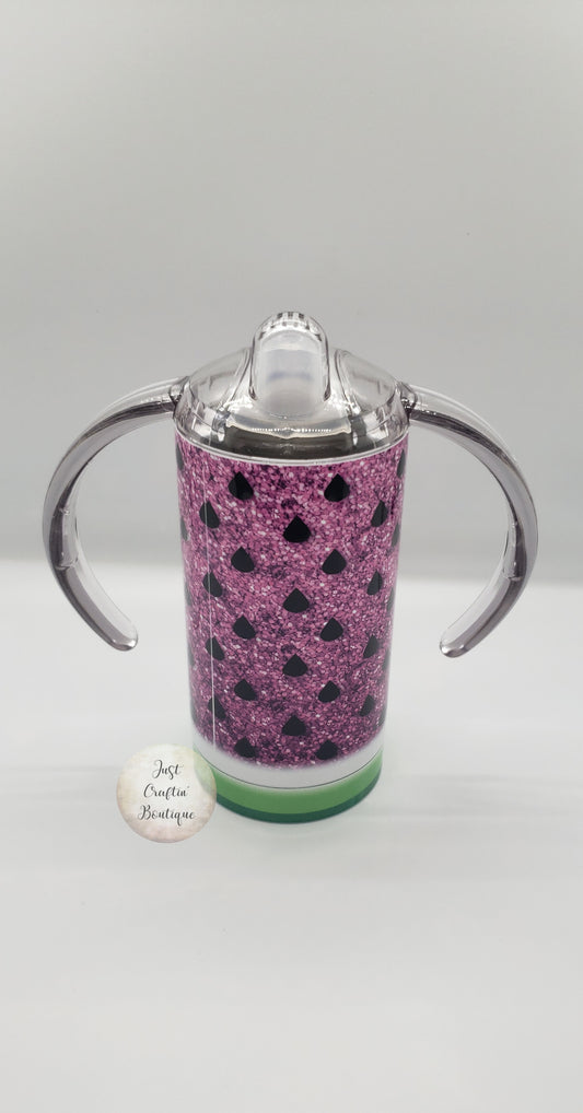 Custom Toddler Double Handled Sippy Cup // Non-Leak Sublimated