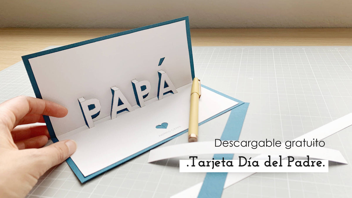 Tarjeta Descargable Gratis para el Día del Padre - Papiro Gems