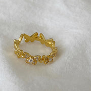 Enraptured Butterfly Ring