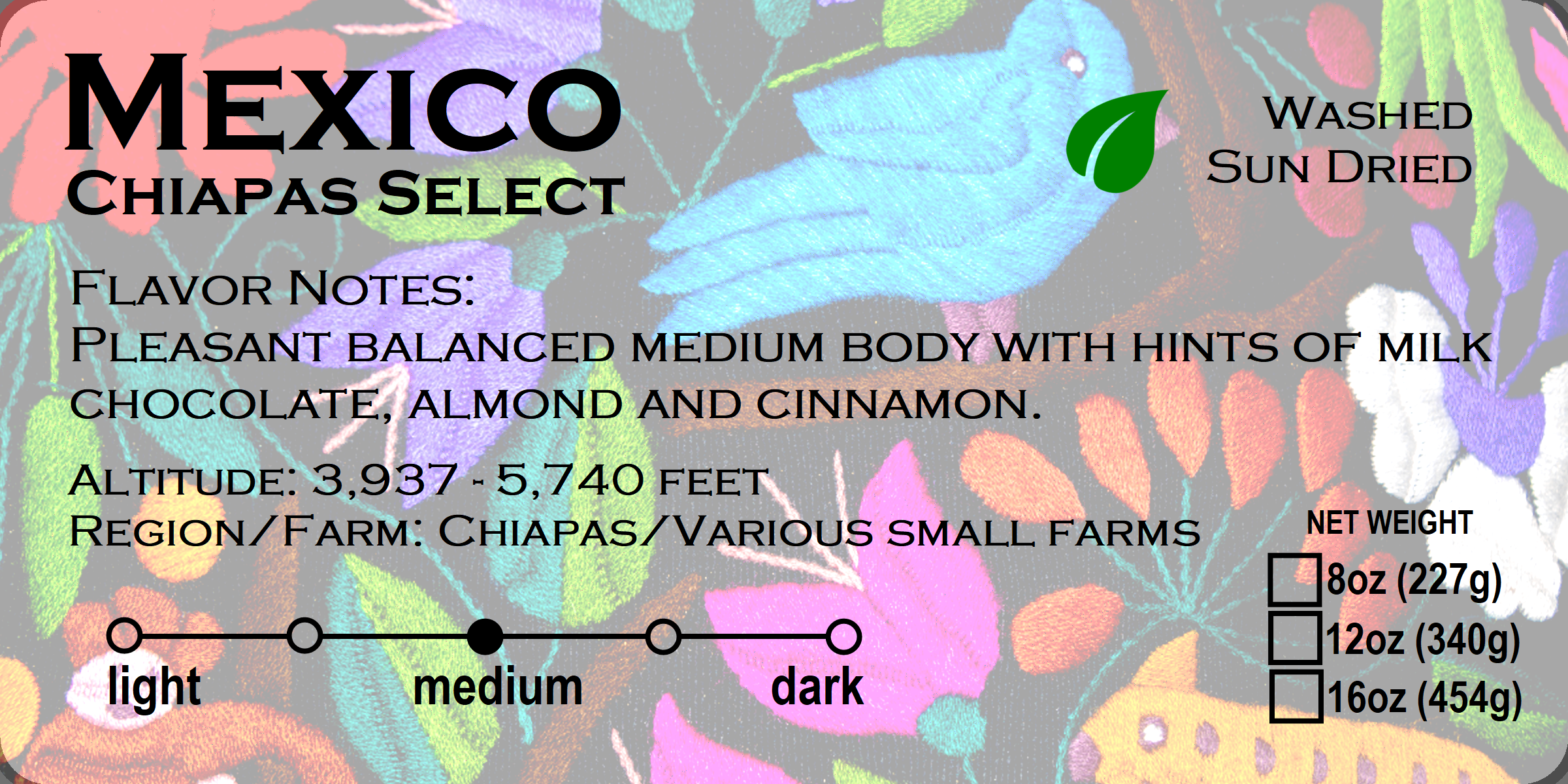 Mexico Chiapas Select