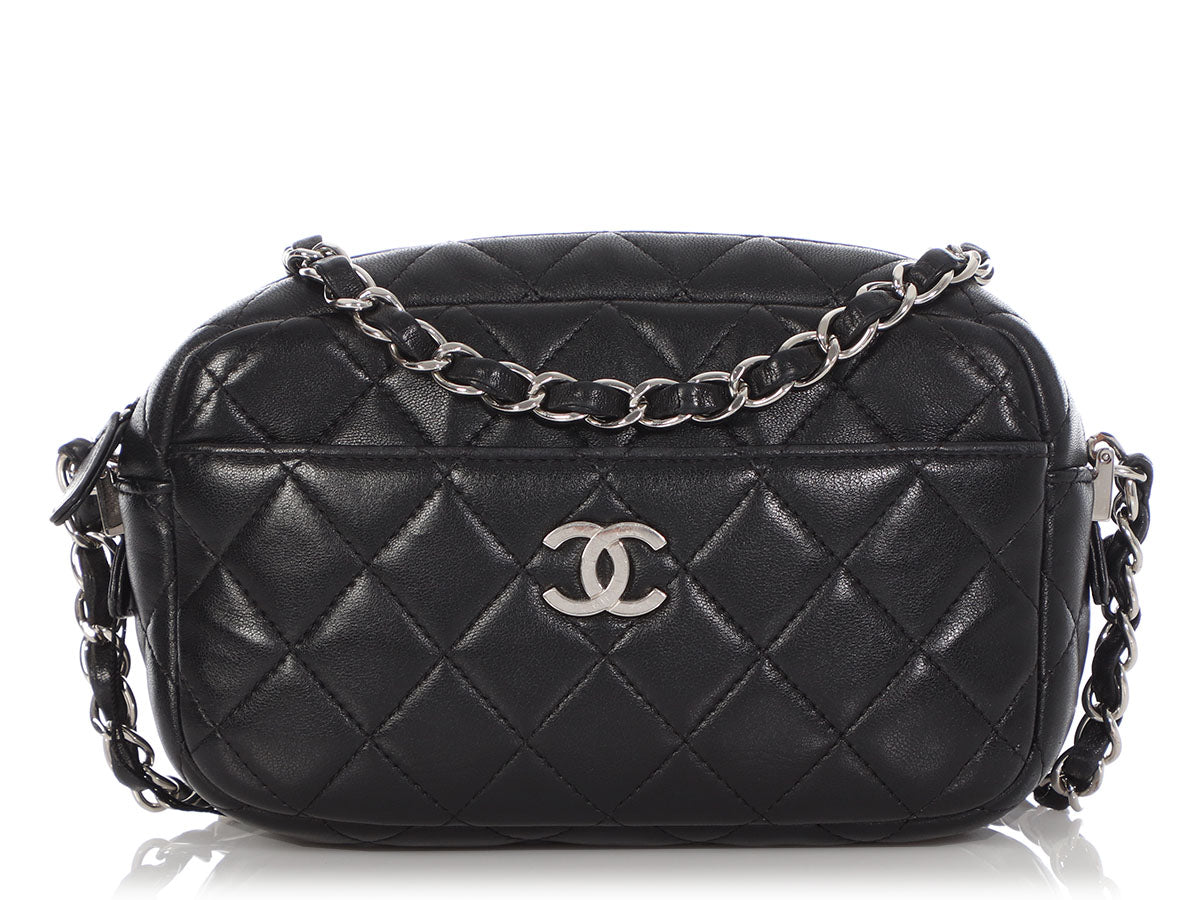 chanel mini black