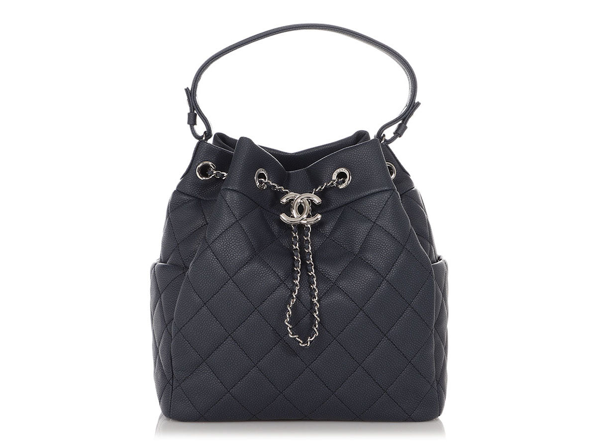 Chanel 2021 Crush On Chains Bucket Bag  Black Bucket Bags Handbags   CHA878526  The RealReal