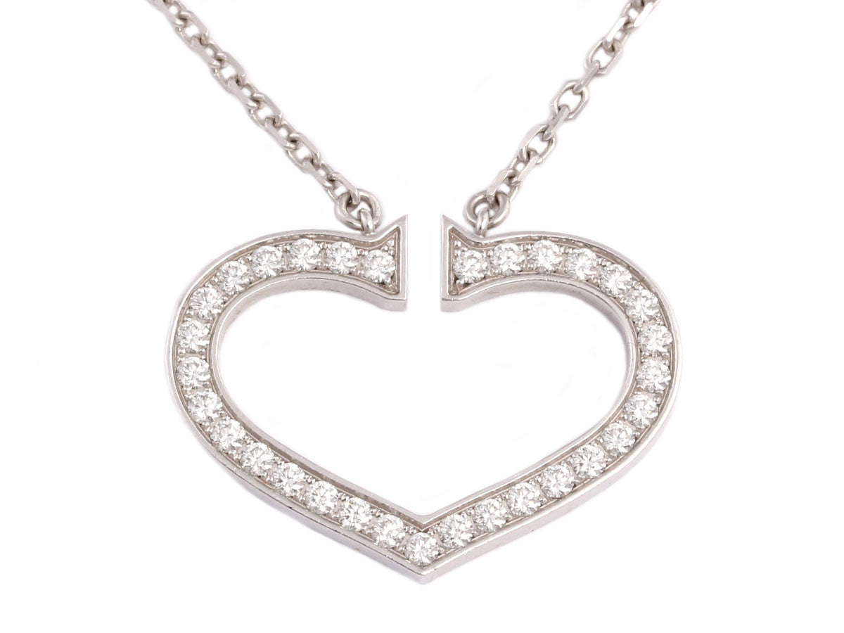 cartier hearts and symbols necklace