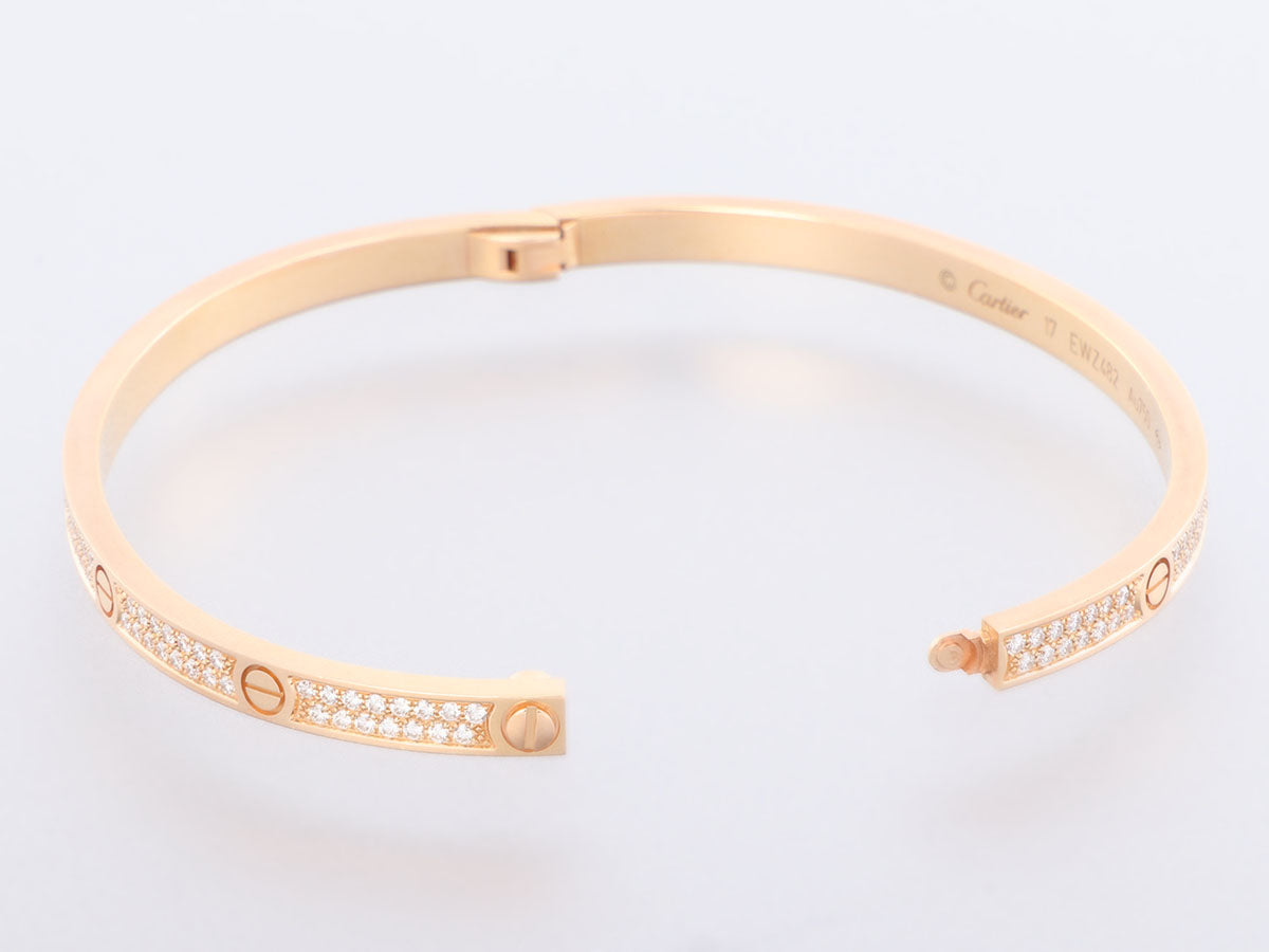 cartier love bracelet hinged