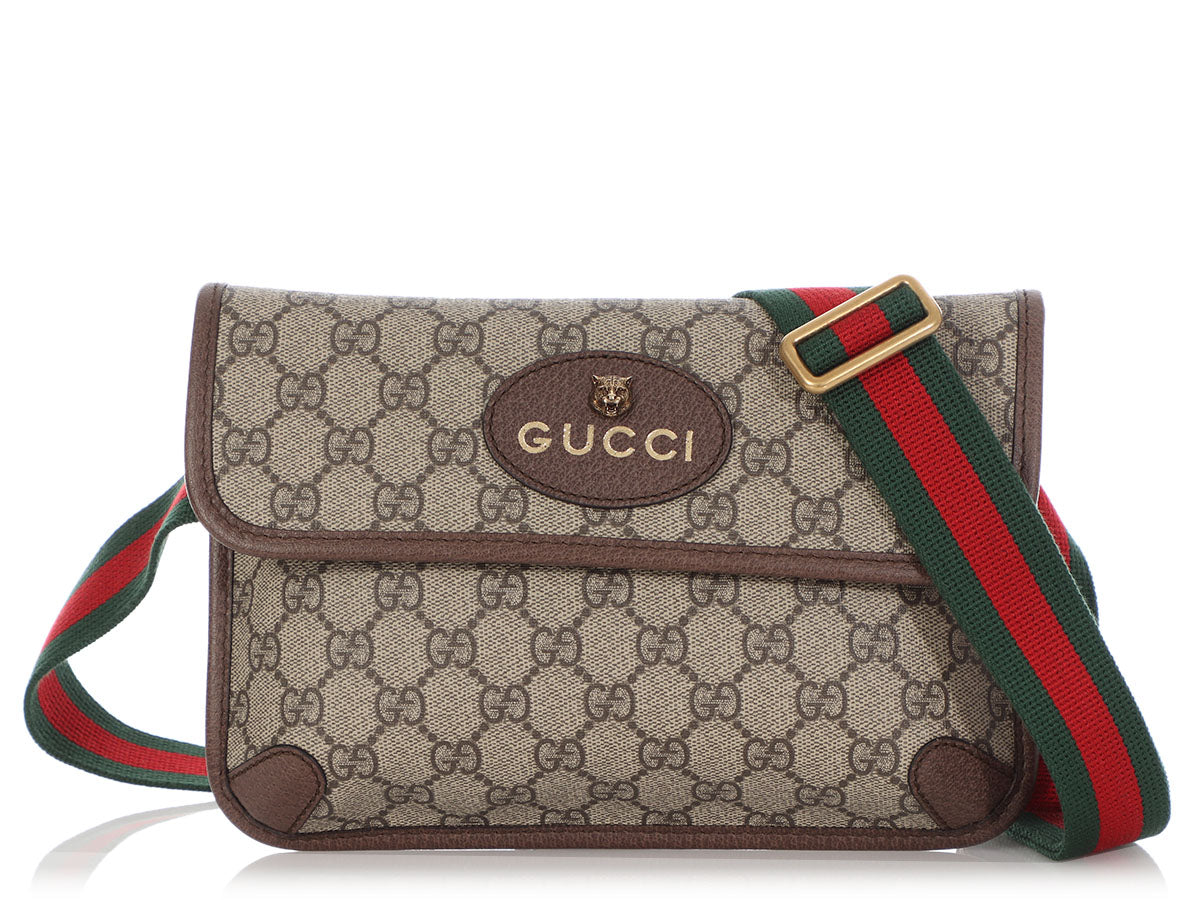 neo vintage canvas belt bag gucci